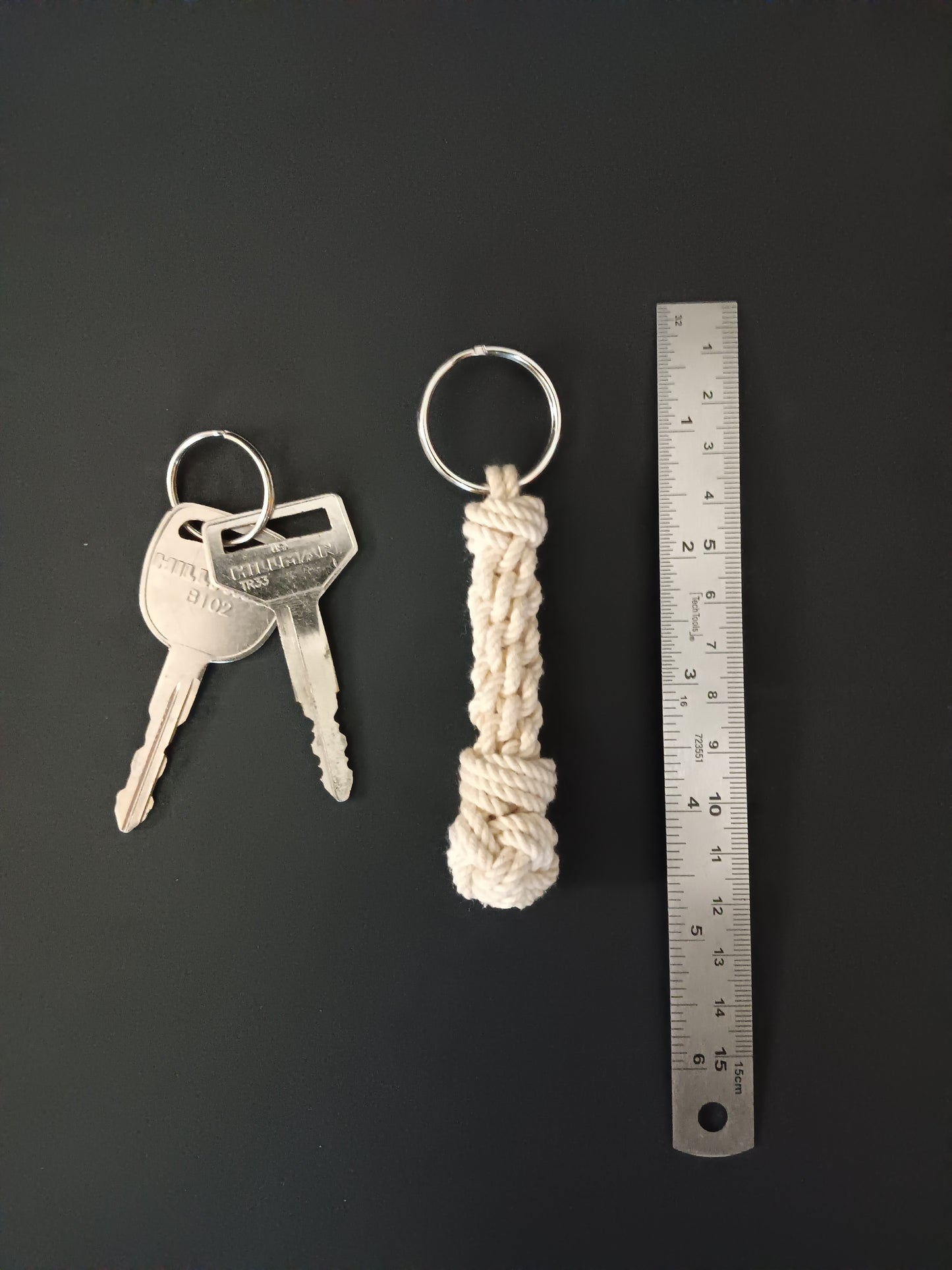 Small Bell Rope Keychain