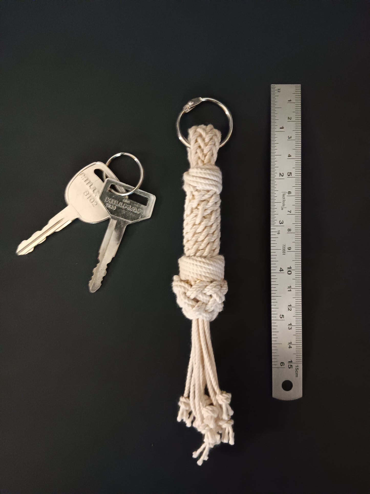 Large Bell Rope Keychain