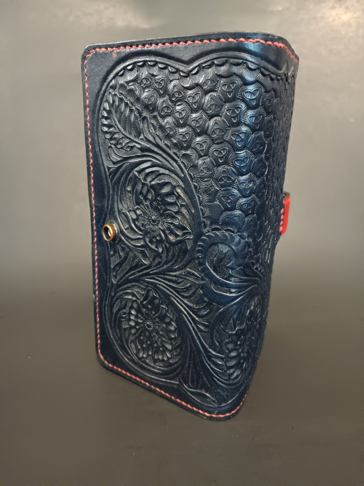 Snap Closure Clutch Wallet