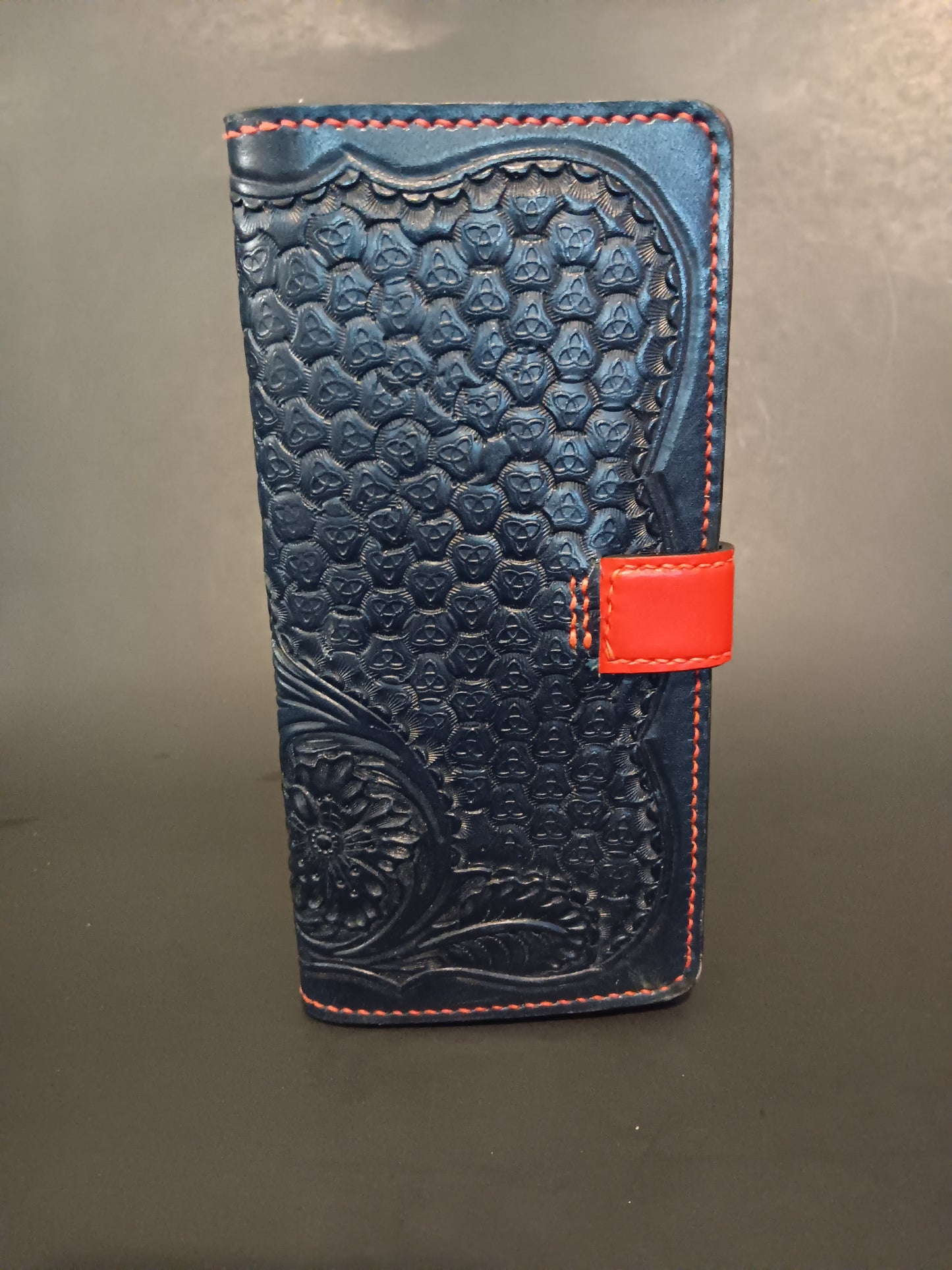 Snap Closure Clutch Wallet